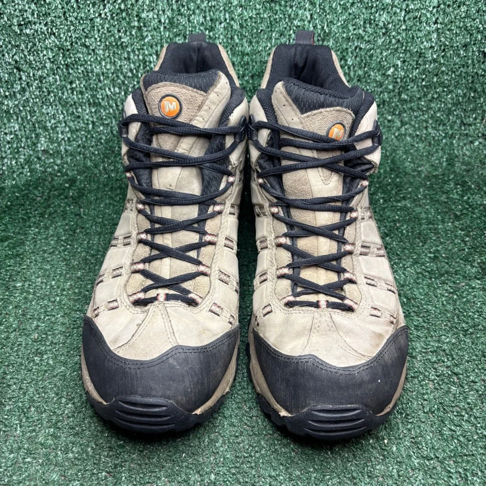 Merrell Outland Mid Waterproof Hiking Gorpcore Outdoor Boots Brown Mens Size 13